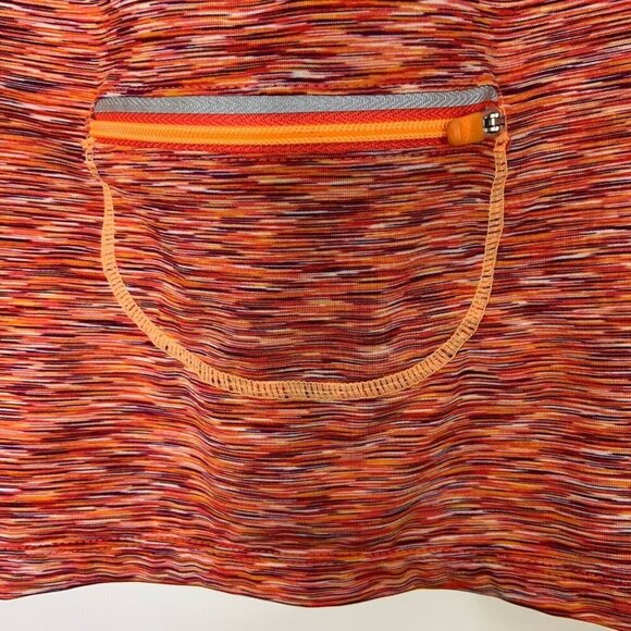 Athleta Short Sleeve Active Tee Womens Size XXS Orange Cycling Beach Top - Picture 8 of 9